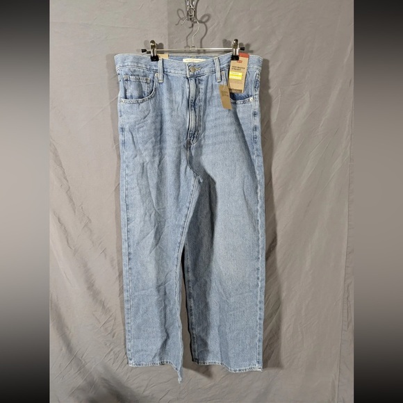 Levi's Denim - Levis Jeans Women High Waisted Straight Blue 32x29 Ladies Levi Strauss Hemp